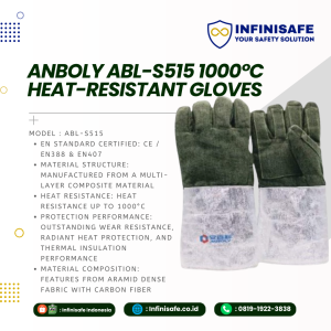 ANBOLY ABL-S515 1000°C Heat-Resistant Gloves