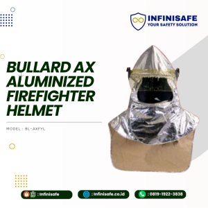 BULLARD AX Aluminized Firefighter Helmet
