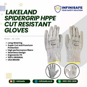 LAKELAND Spidergrip HPPE Cut Resistant Gloves