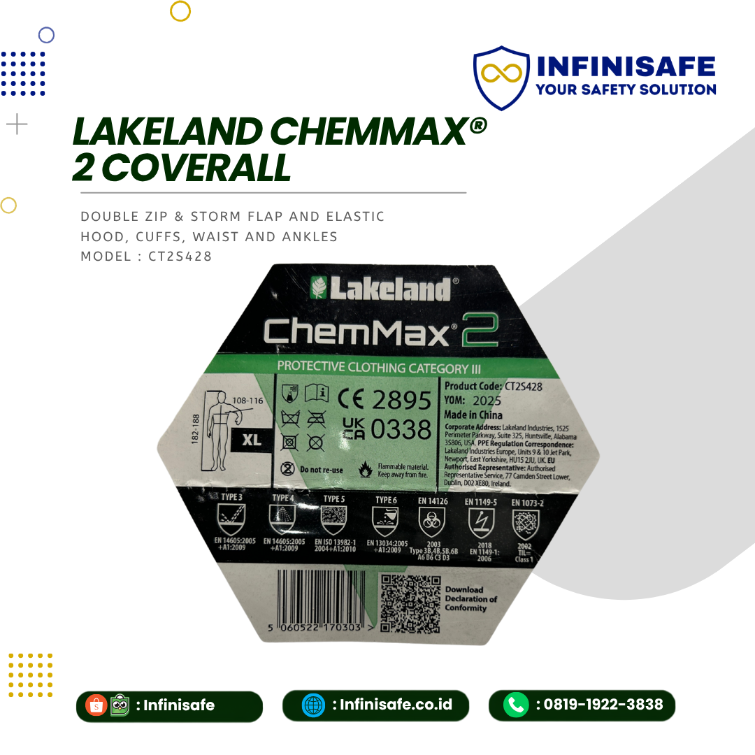 Lakeland ChemMAX® 2 Coverall (Model: CT2S428) - Image 4