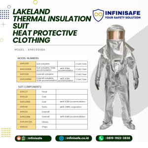LAKELAND Thermal Insulation Suit HEAT PROTECTIVE CLOTHING