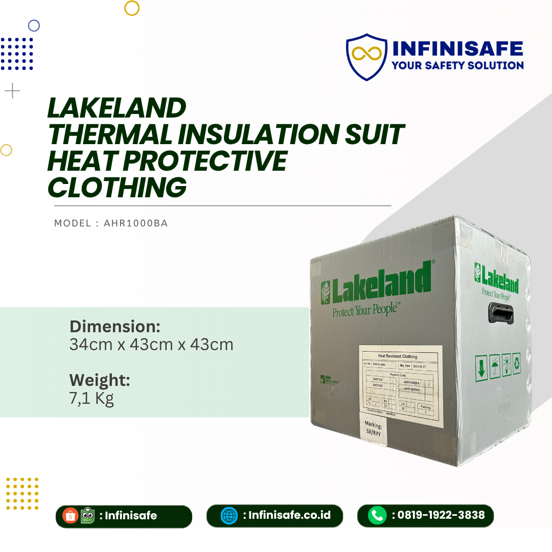 LAKELAND Thermal Insulation Suit HEAT PROTECTIVE CLOTHING - Image 4